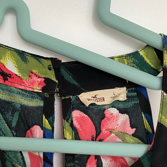 💕3 FOR $30 Tropical Hollister Skater Dress - Picture 3 of 5